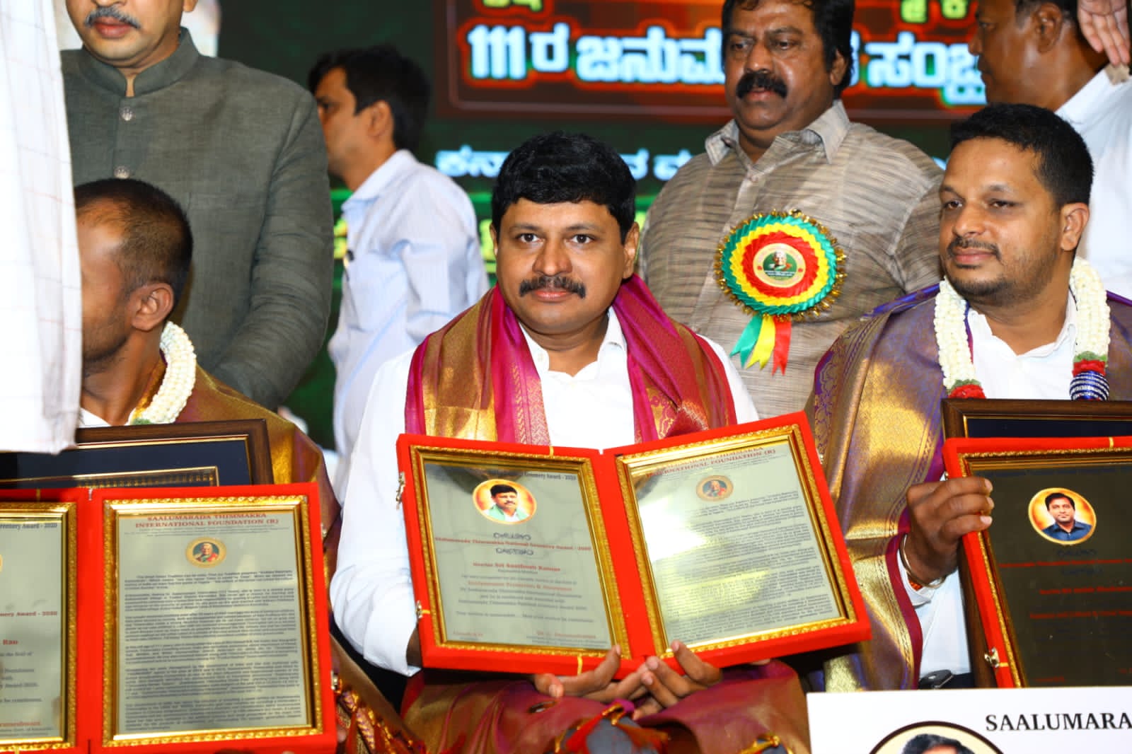 MP Santosh gets green award