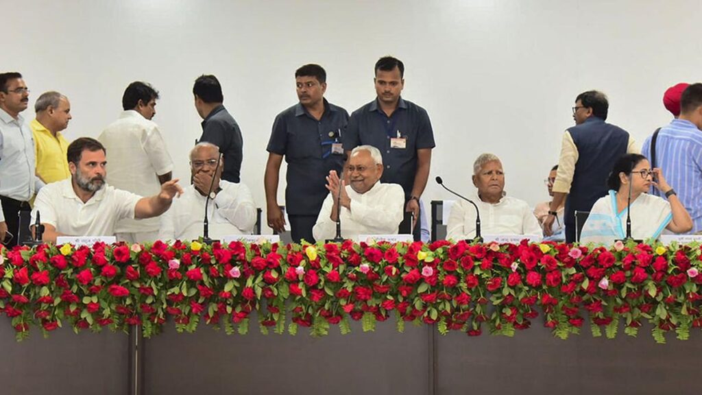 Opposition forms INDIA,to fight BJP led NDA