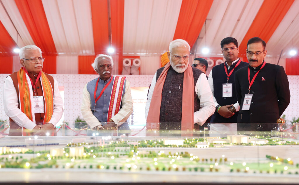 PM Modi lays foundation for NLC India’s 300 MW solar plant