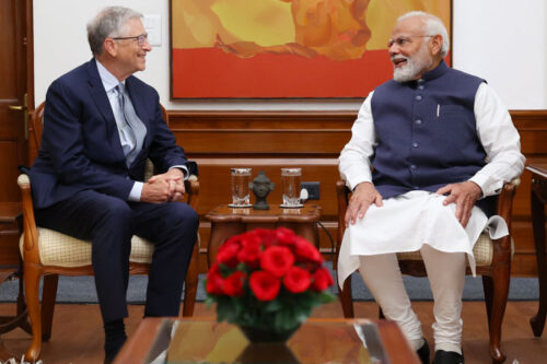 PM Modi, Bill Gates discuss AI, climate change