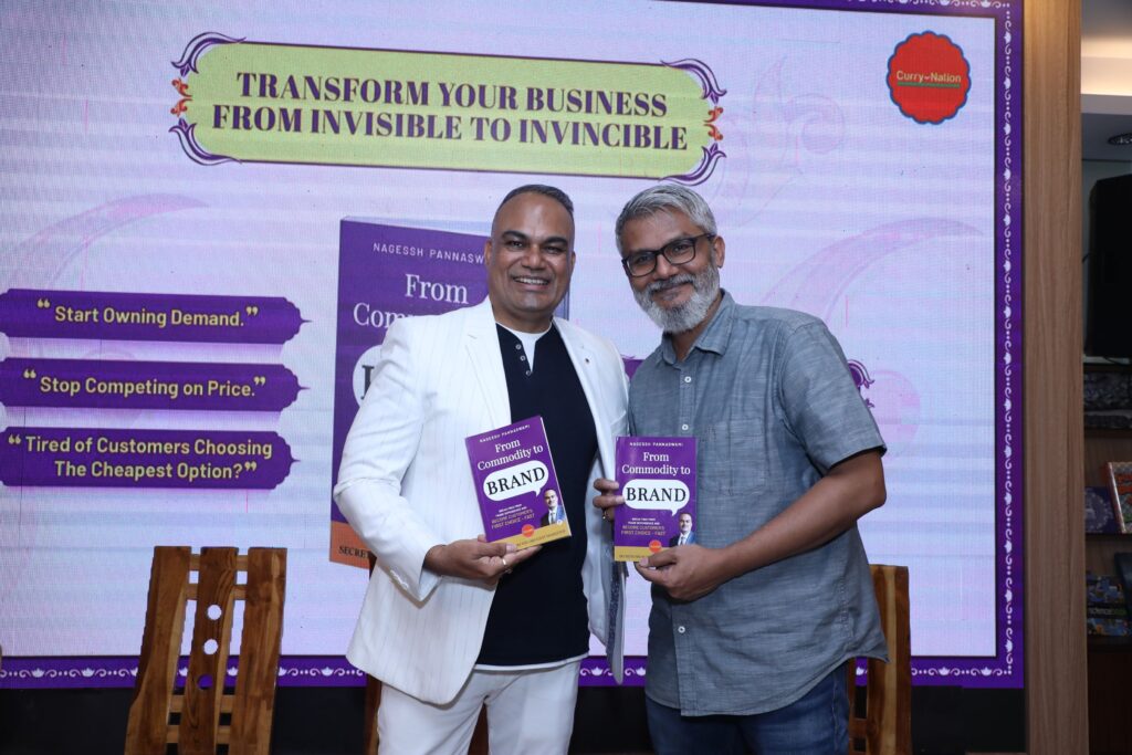 Ad man Nagessh’s new book “From Commodity to Brand” launched