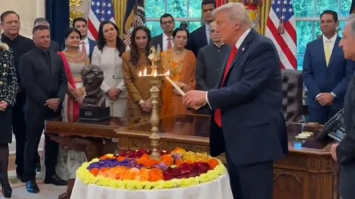 Trump Diwali